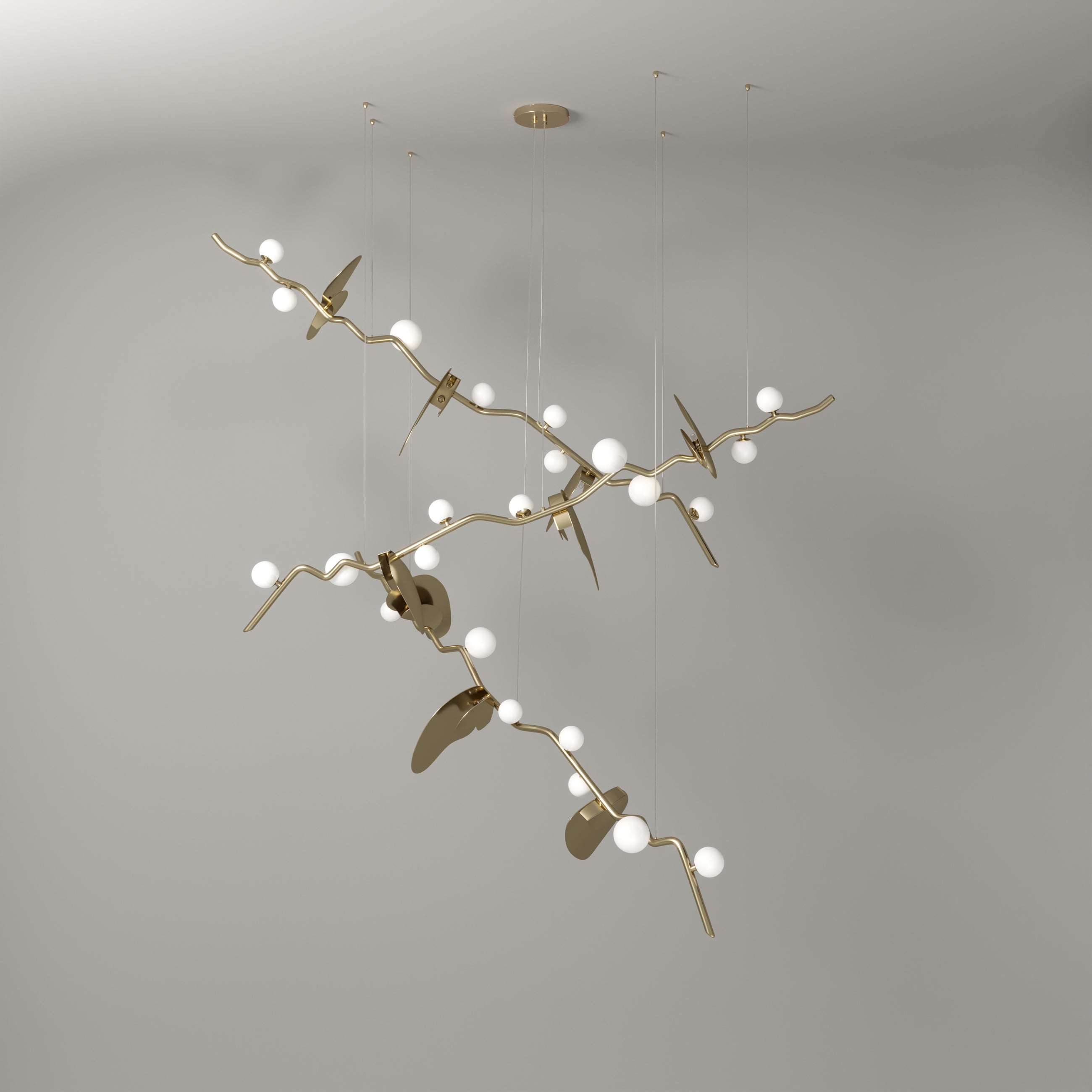 ALMOND SUSPENSION LAMP