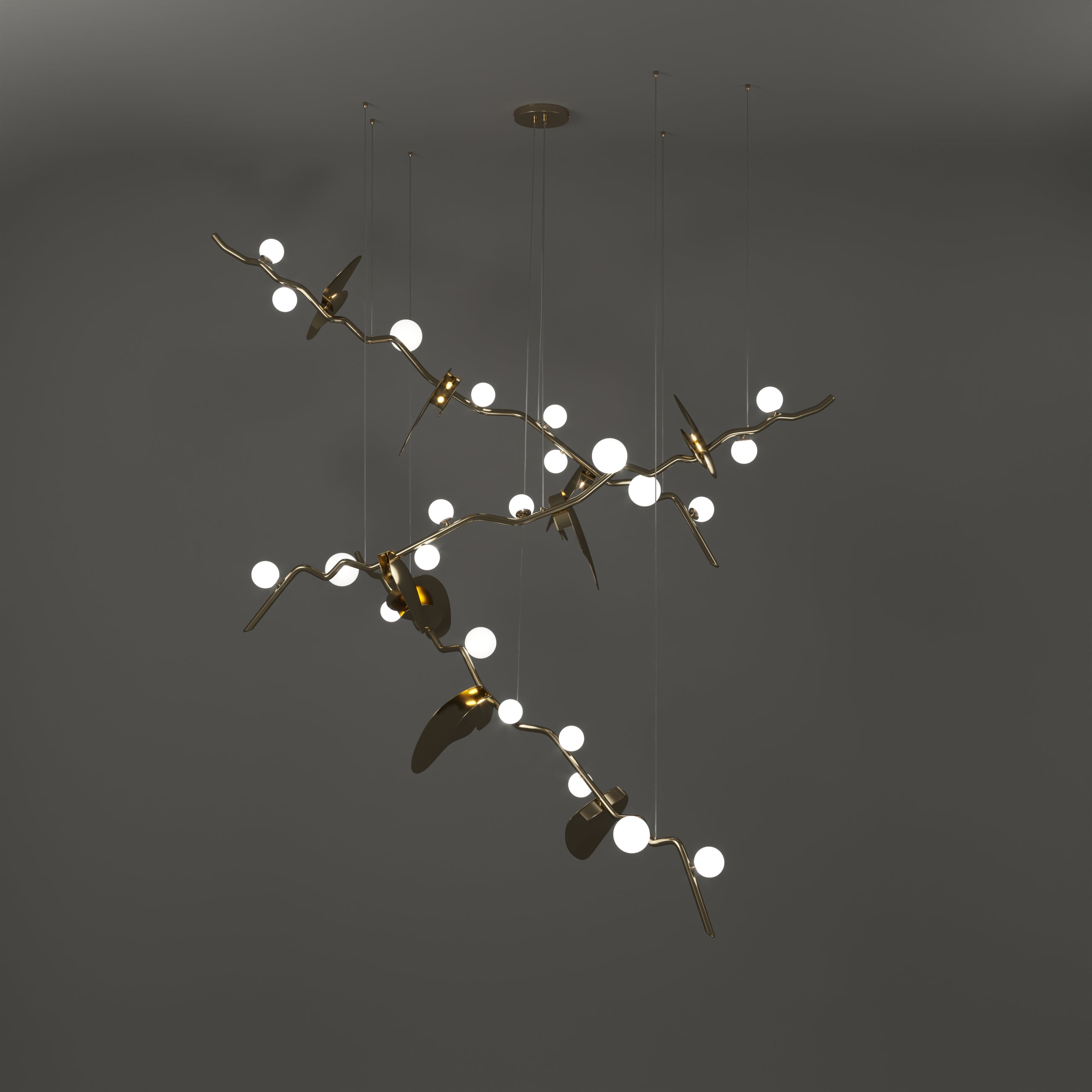 ALMOND SUSPENSION LAMP
