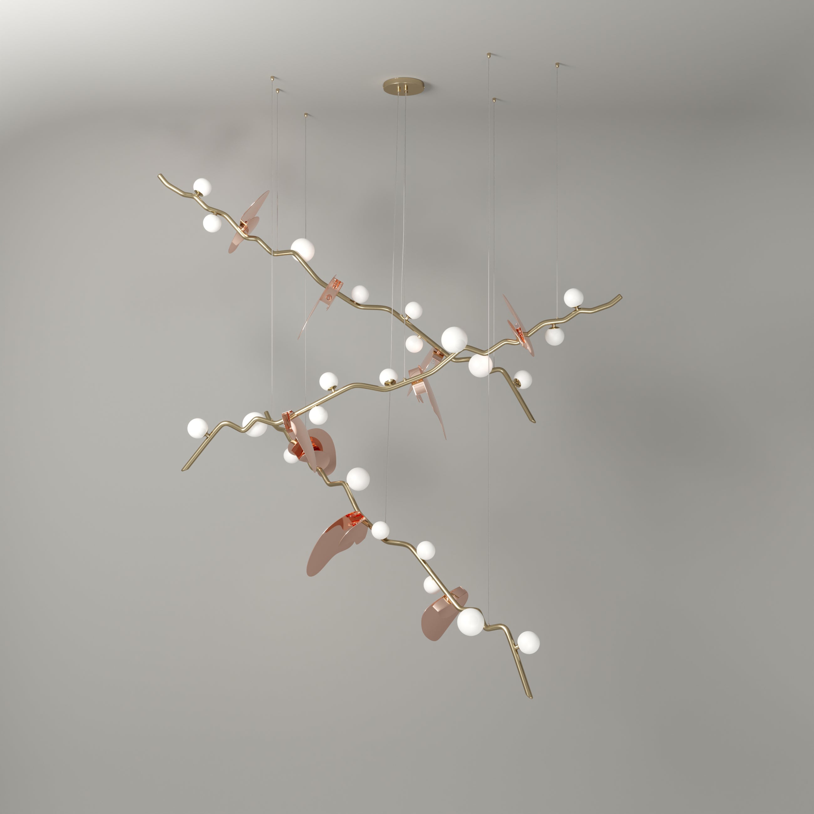 ALMOND SUSPENSION LAMP