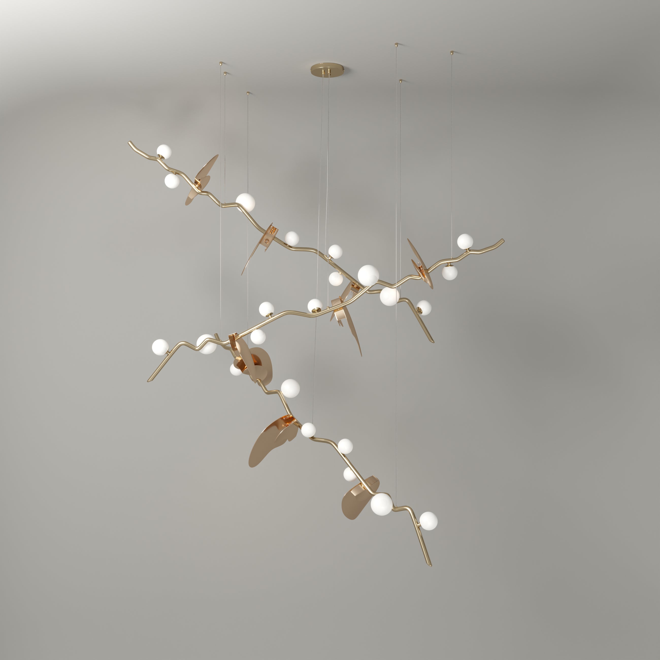 ALMOND SUSPENSION LAMP