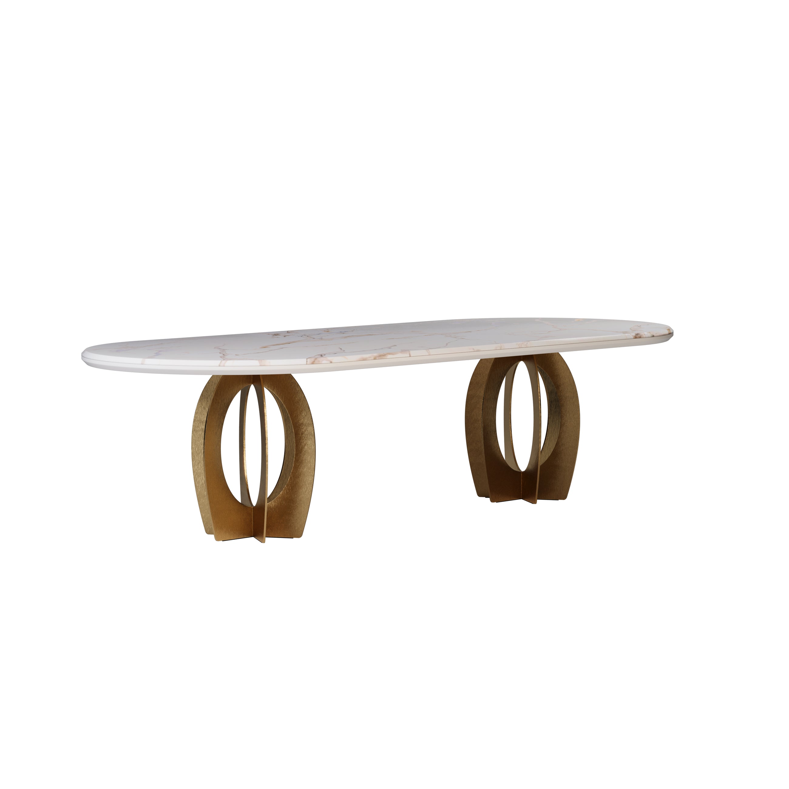 BOULDER OVAL DINING TABLE