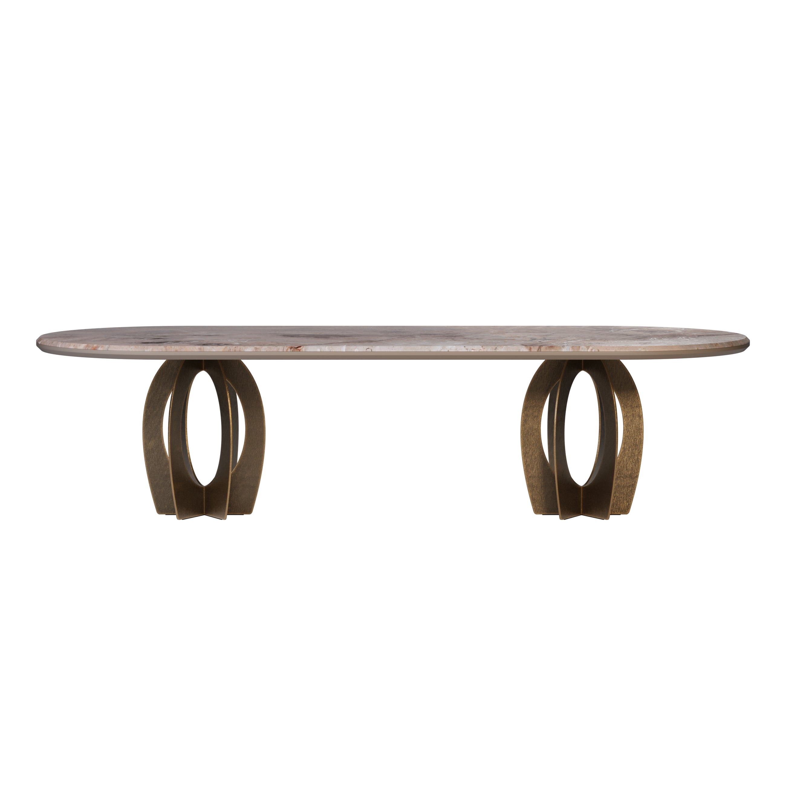 BOULDER OVAL DINING TABLE