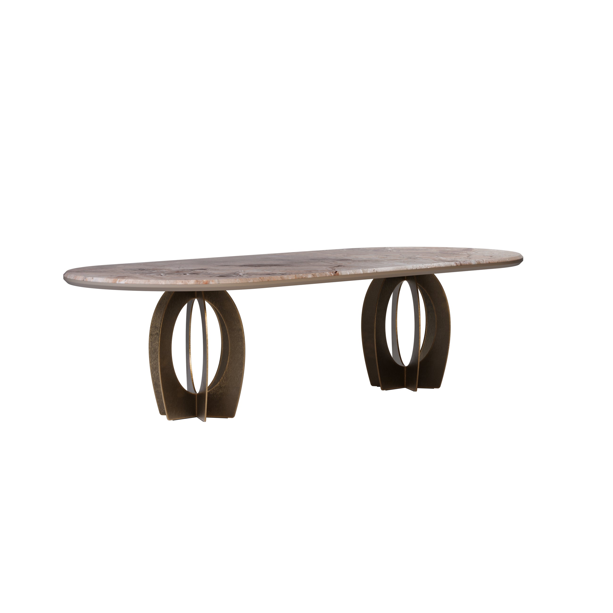 BOULDER OVAL DINING TABLE