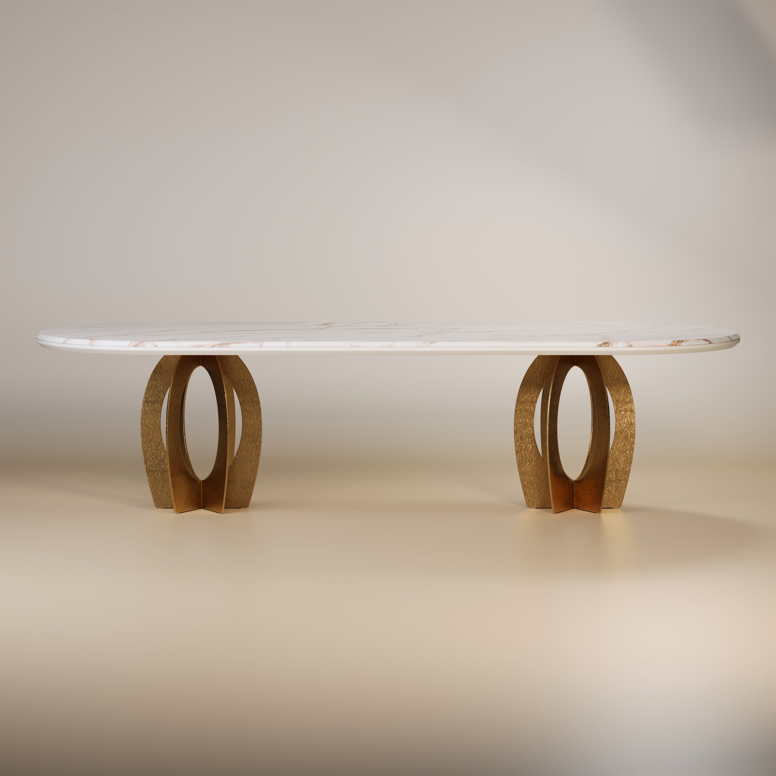 BOULDER OVAL DINING TABLE