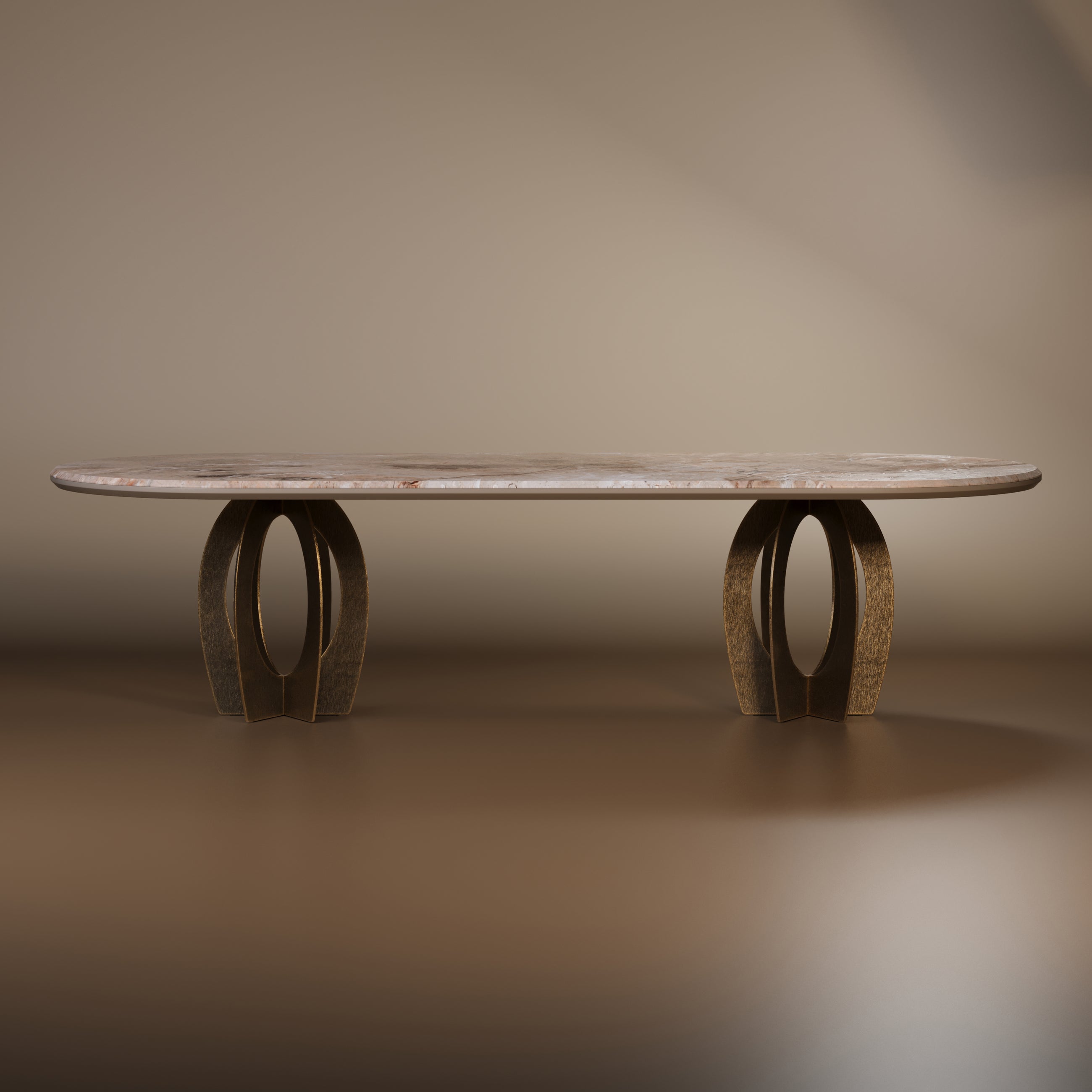 BOULDER OVAL DINING TABLE