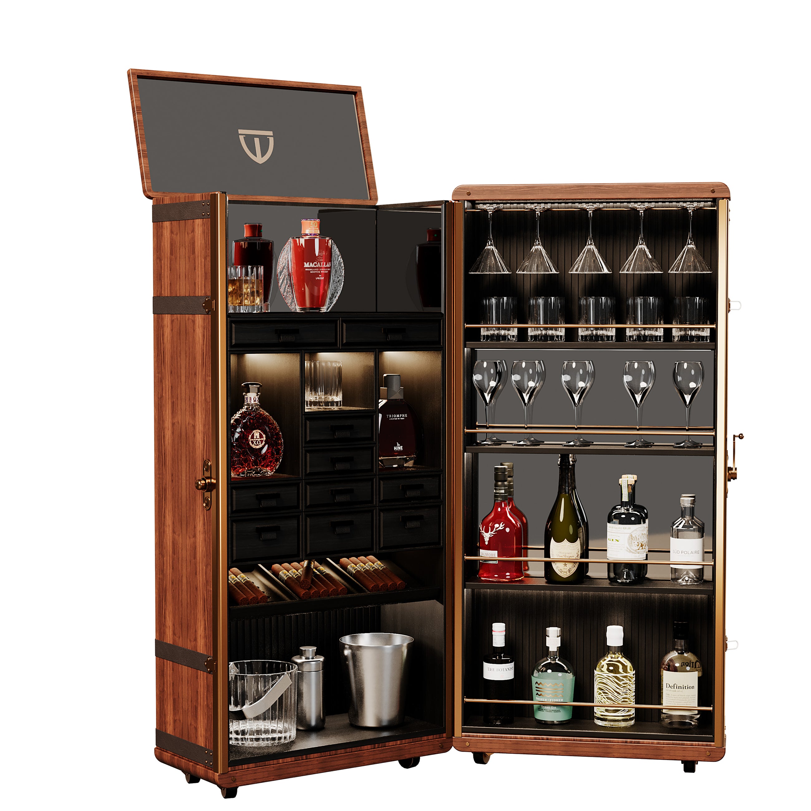 BOWMORE BAR CABINET