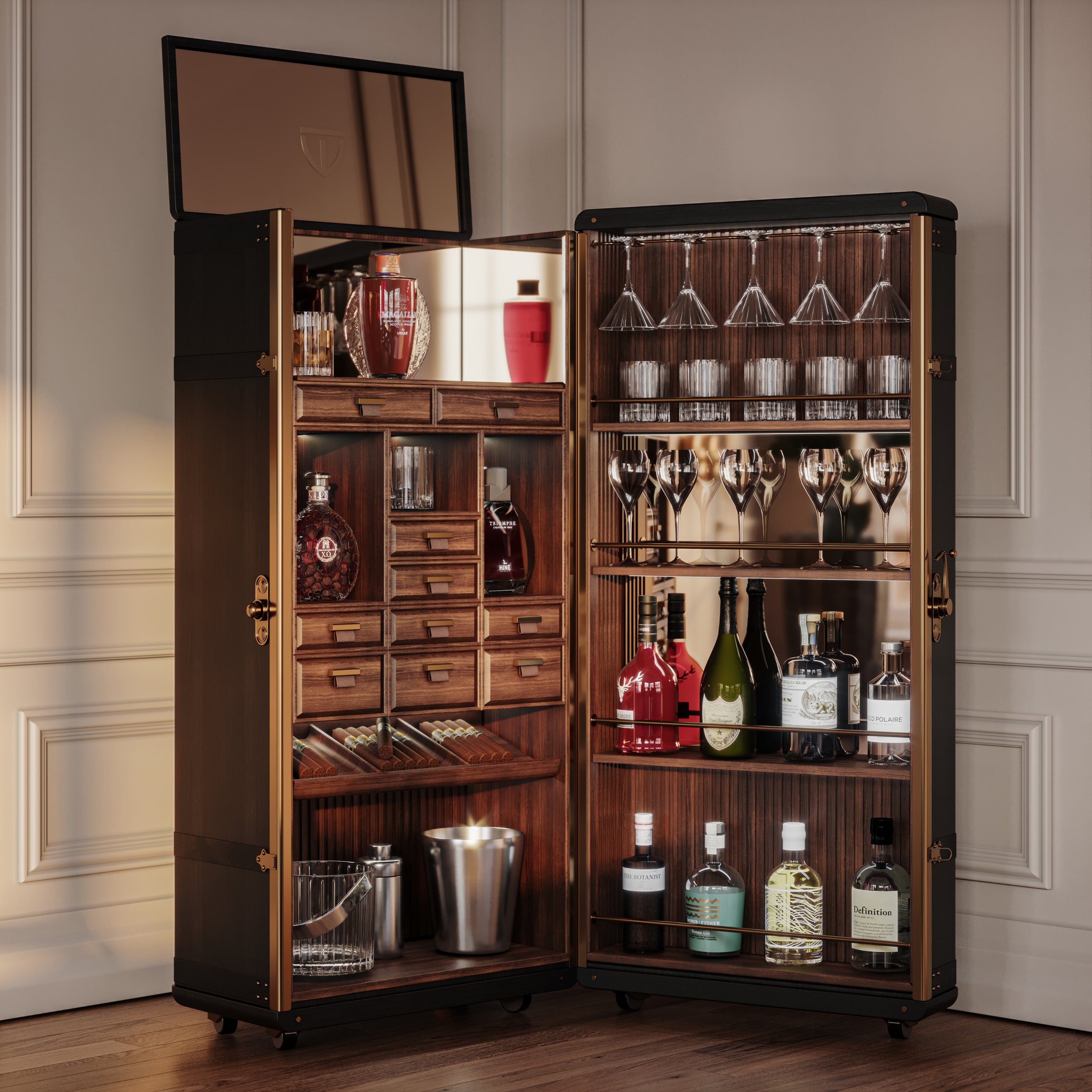 BOWMORE BAR CABINET