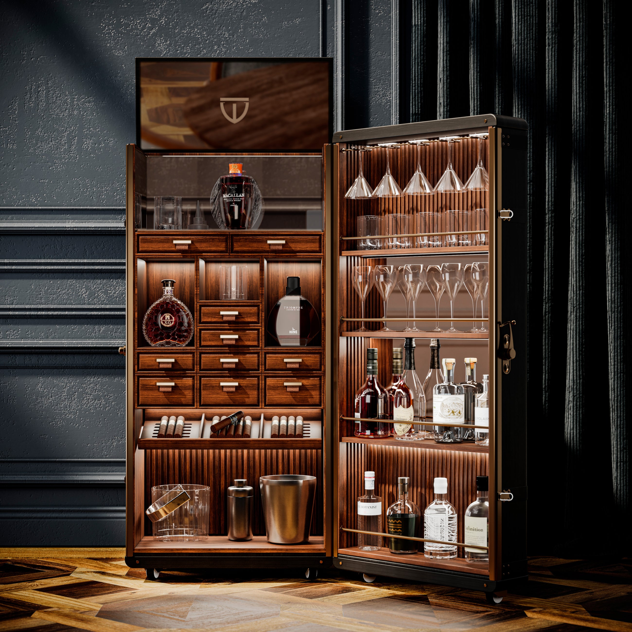 BOWMORE BAR CABINET