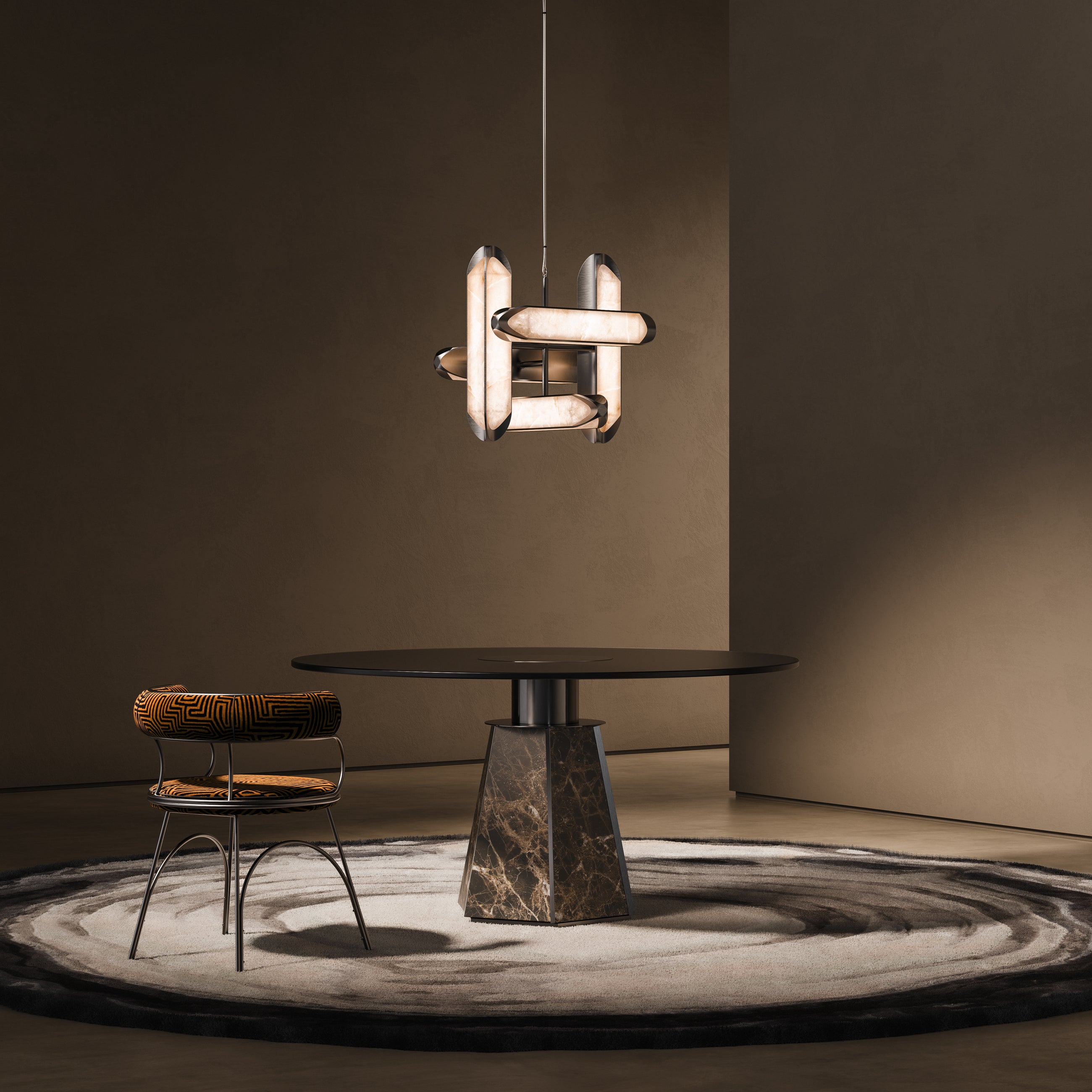 GLACIER SUSPENSION LAMP