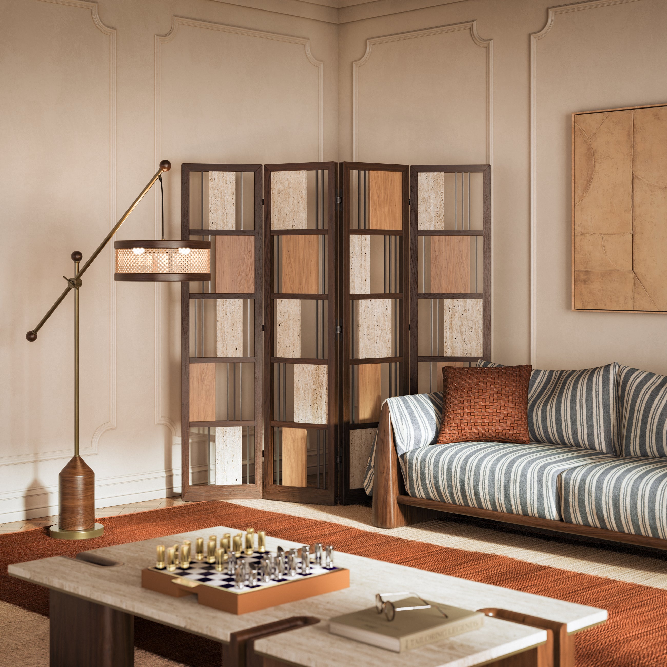 WORDSWORTH FOLDING SCREEN