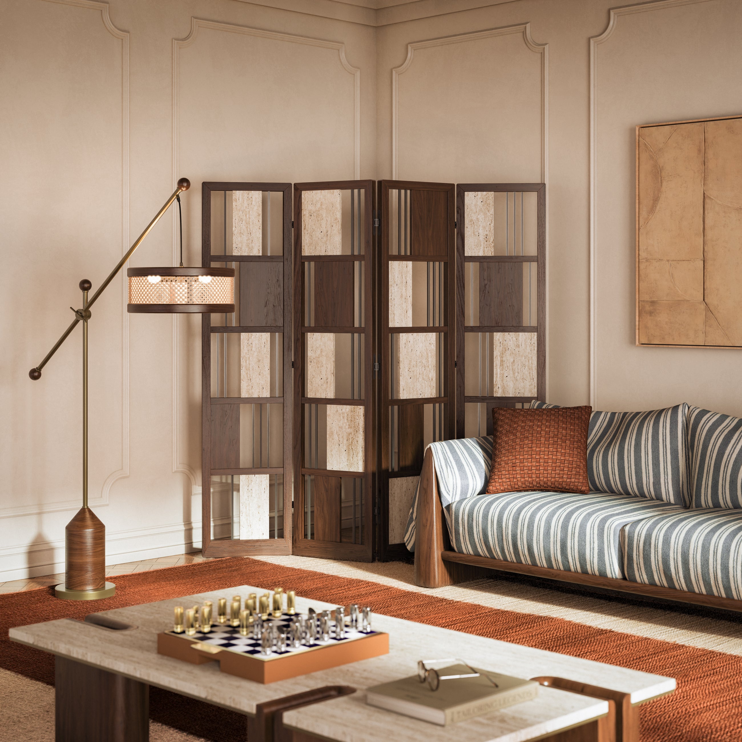 WORDSWORTH FOLDING SCREEN