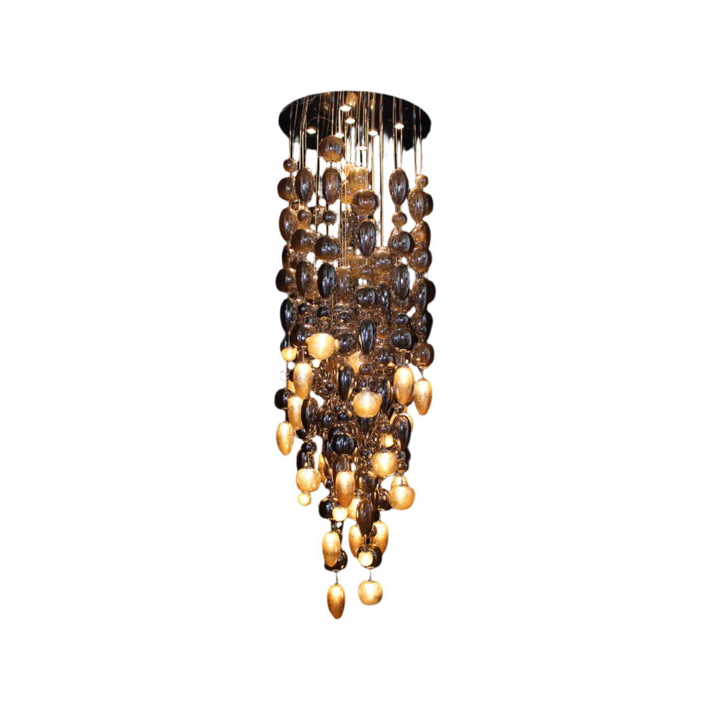 Dark Slate Gray NUAGE CHANDELIER (28 LIGHTS)