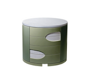 ETERNITY OVAL BEDSIDE TABLE