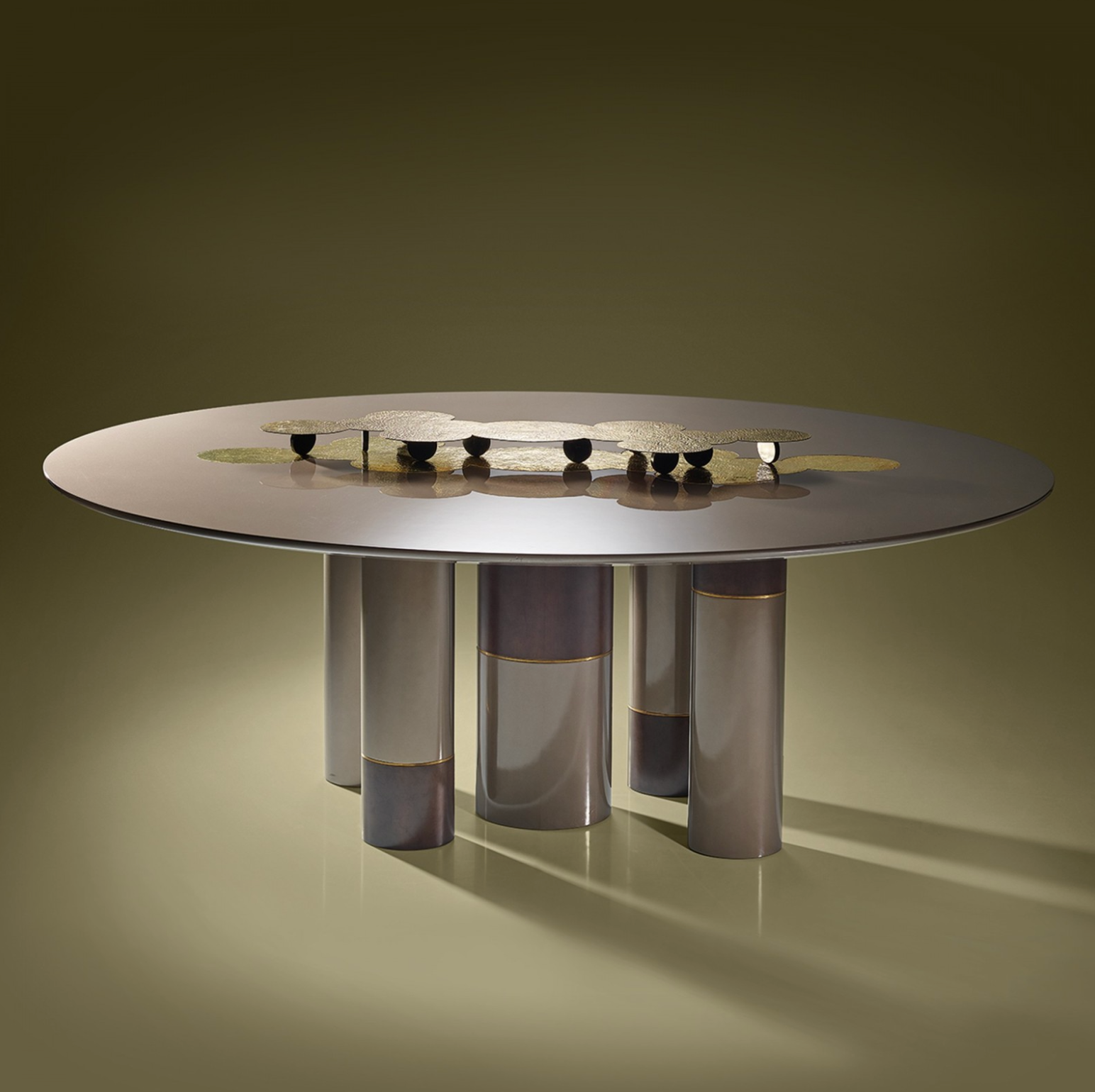 GOLD FOREST DINING TABLE