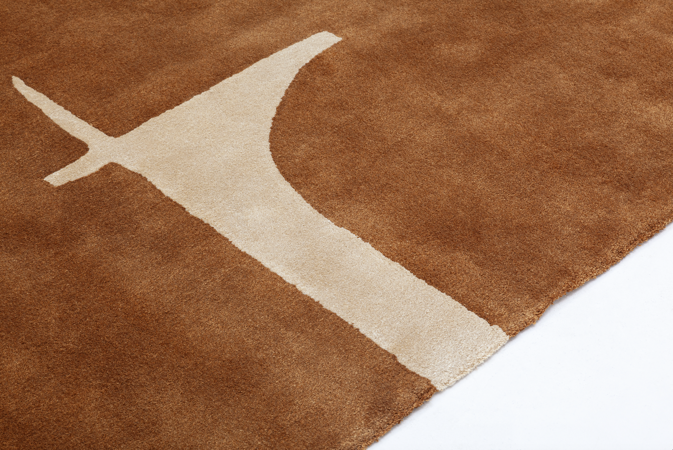 RUG I - ORANGE BOTANICAL SILK