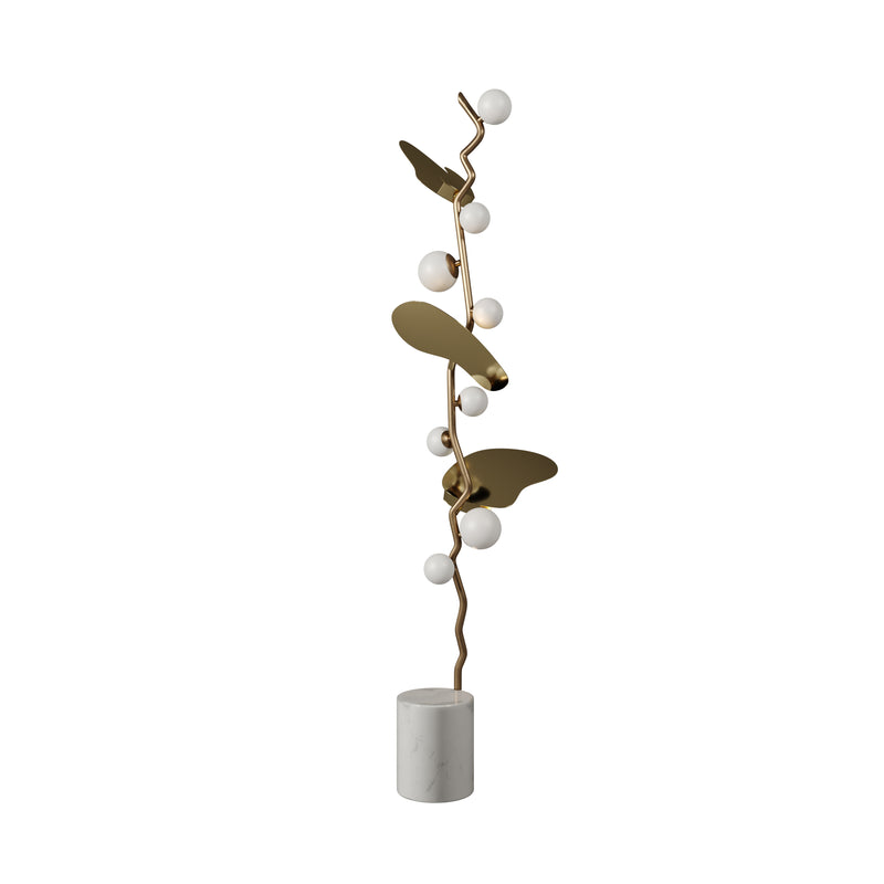 ALMOND FLOOR LAMP