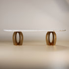 BOULDER OVAL DINING TABLE