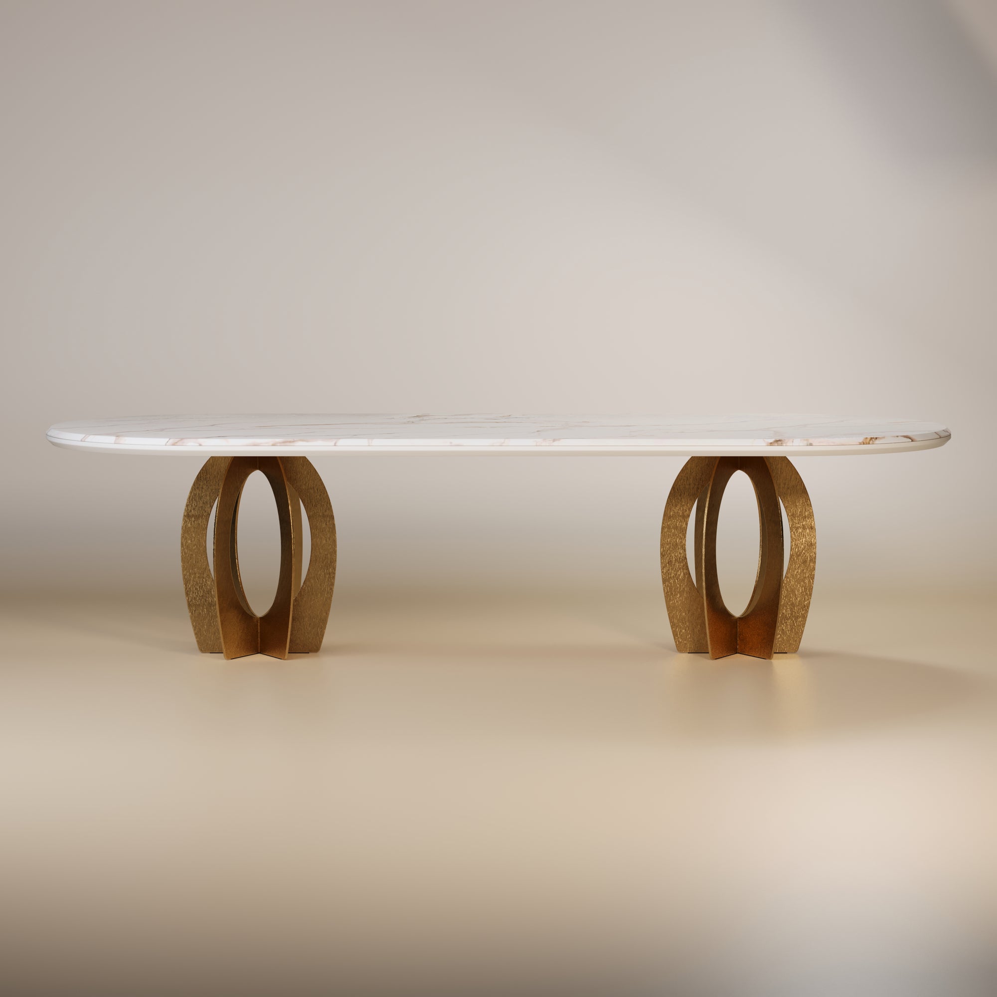 BOULDER OVAL DINING TABLE