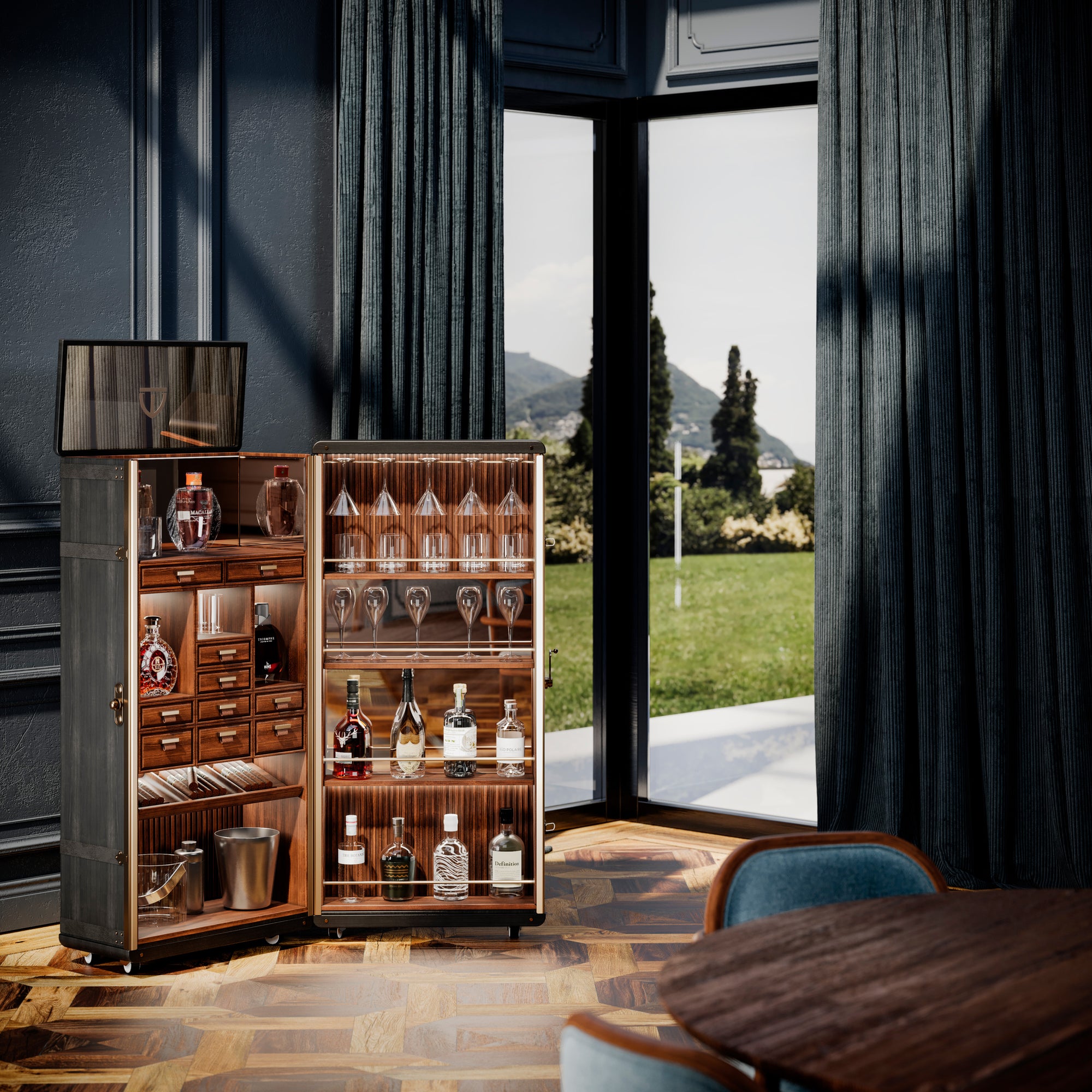 BOWMORE BAR CABINET