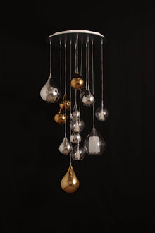 CIRCÉ PENDANT LIGHT (14 LIGHTS) - Lighting - Concept Verre - AIRE