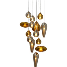 KAHINA PENDANT LIGHT (14 LIGHTS) - Lighting - Concept Verre - AIRE