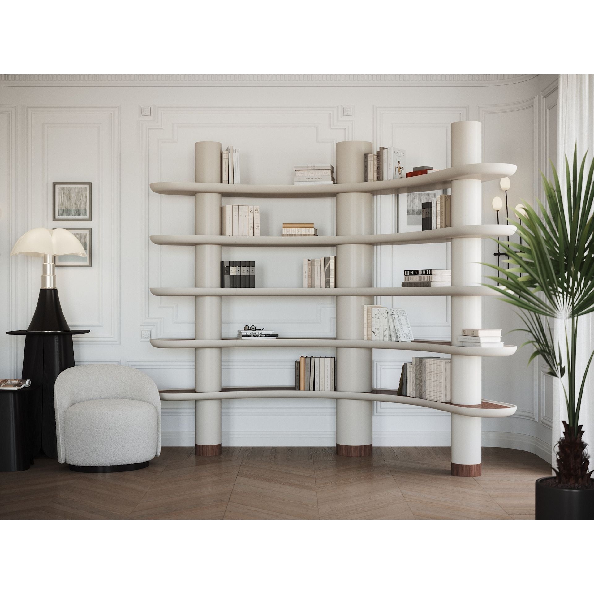 MINA LIBRARY - Library and wall units - Ultramobili - AIRE