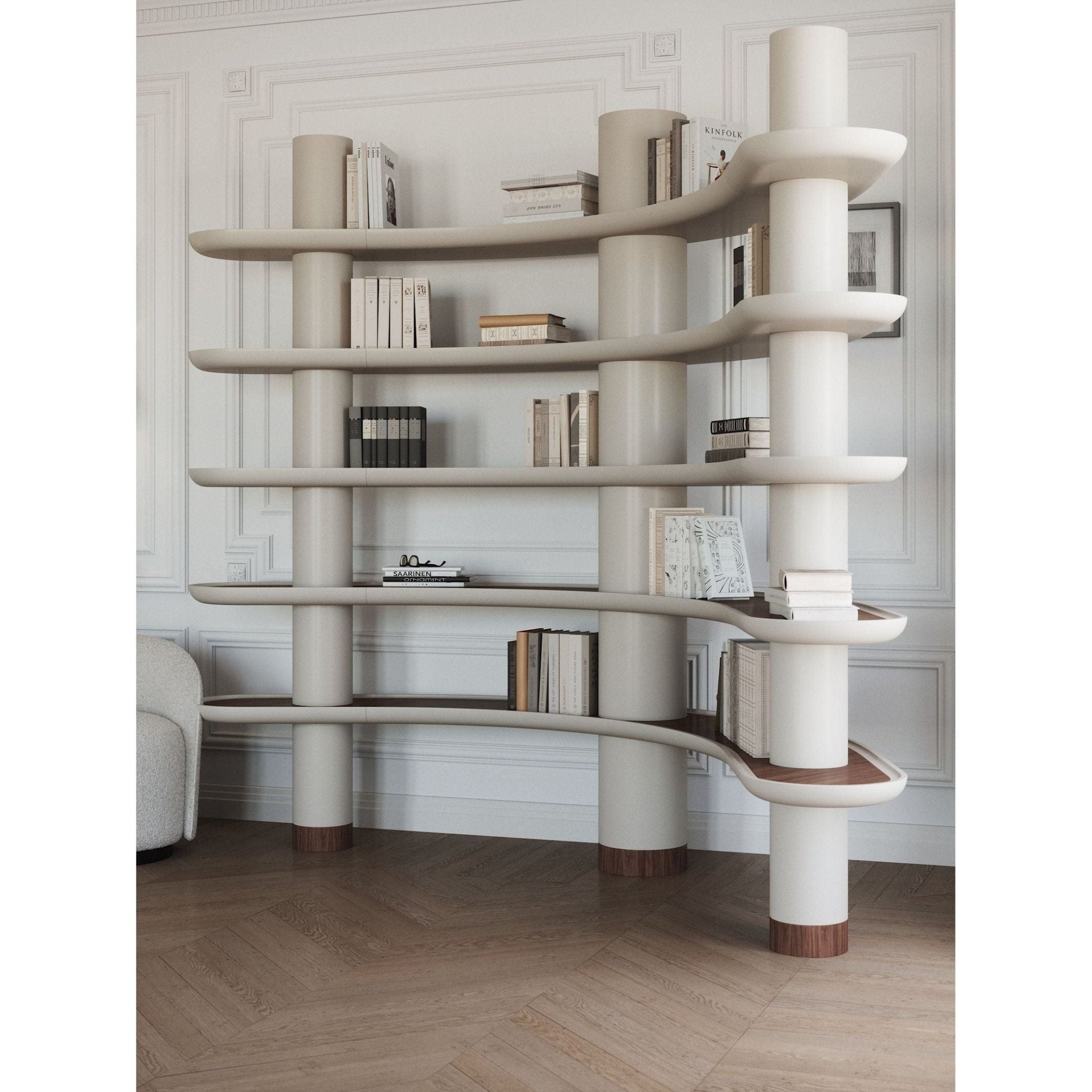 MINA LIBRARY - Library and wall units - Ultramobili - AIRE