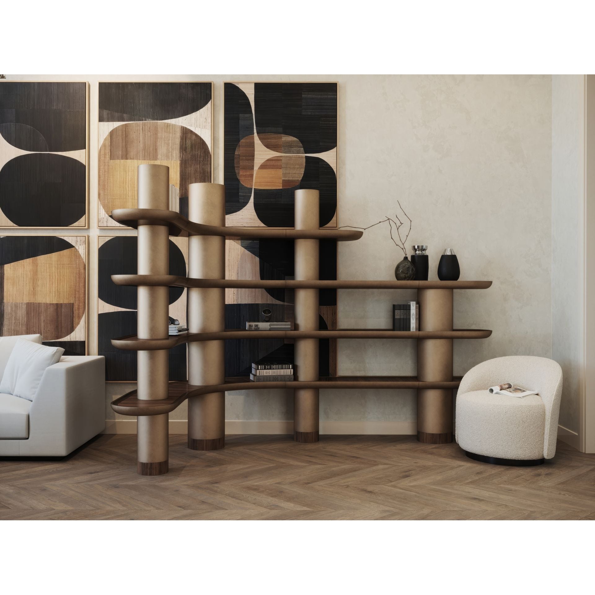 MINA VINTAGE LIBRARY - Library and wall units - Ultramobili - AIRE