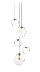 QUARTZ PENDANT LIGHT (5 LIGHTS) - Lighting - Concept Verre - AIRE