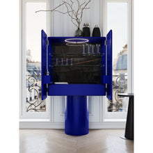 REGIS 2 - DOOR ULTRAMARINE - BLUE BAR CABINET - Bar cabinet - Ultramobili - AIRE