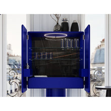 REGIS 2 - DOOR ULTRAMARINE - BLUE BAR CABINET - Bar cabinet - Ultramobili - AIRE