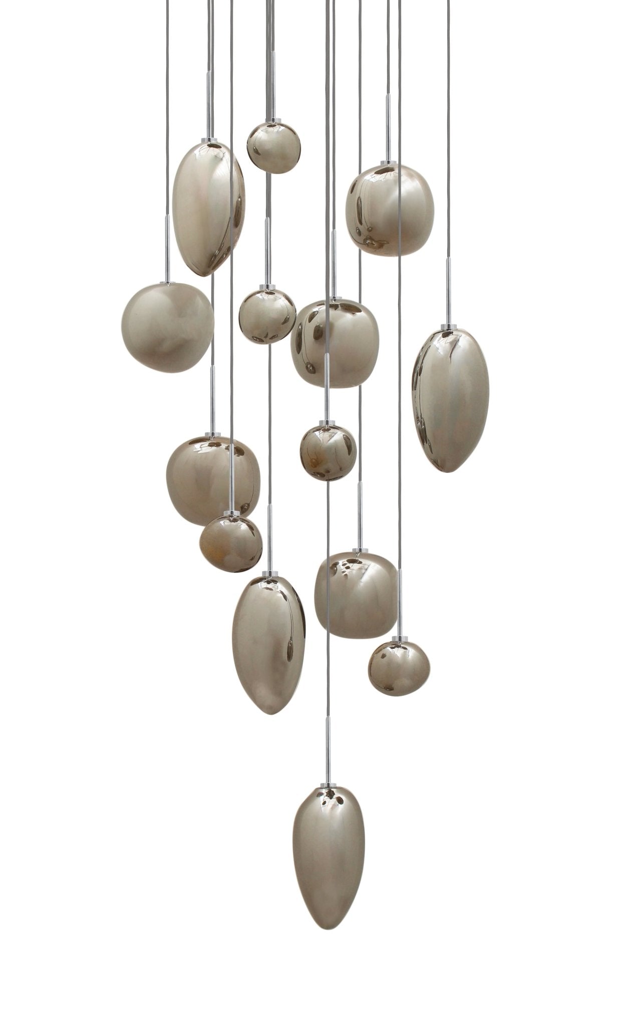 VALLONS OBSCURS PENDANT LIGHT (14 LIGHTS) - Lighting - Concept Verre - AIRE